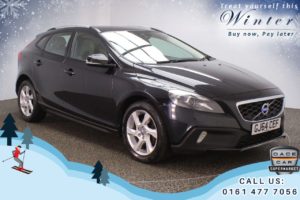 Used 2014 BLACK VOLVO V40 Hatchback 1.6 D2 CROSS COUNTRY LUX 5d AUTO 113 BHP (reg. 2014-09-26) for sale in Chadderton