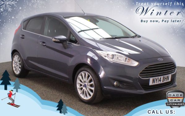 Used 2014 GREY FORD FIESTA Hatchback 1.0 TITANIUM X 5d 99 BHP (reg. 2014-07-31) for sale in Chadderton