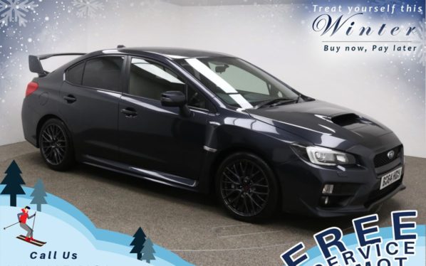 Used 2014 GREY SUBARU WRX Saloon 2.5 STI TYPE UK 4d 300 BHP (reg. 2014-11-28) for sale in Prestwich