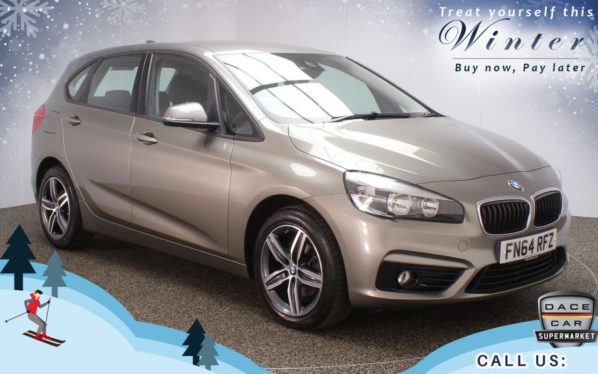 Used 2014 SILVER BMW 2 SERIES ACTIVE TOURER Hatchback 2.0 218D SPORT ACTIVE TOURER 5d 148 BHP (reg. 2014-12-24) for sale in Chadderton