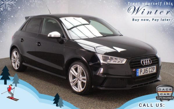 Used 2015 BLACK AUDI S1 Hatchback 2.0 S1 QUATTRO SPORTBACK 5d 228 BHP (reg. 2015-04-24) for sale in Chadderton