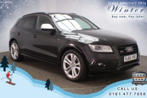 Used 2015 BLACK AUDI SQ5 4x4 3.0 SQ5 TDI QUATTRO 5d AUTO 309 BHP (reg. 2015-01-16) for sale in Chadderton