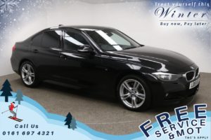 Used 2015 BLACK BMW 3 SERIES Saloon 3.0 335d XDRIVE M SPORT 4d 313 BHP (reg. 2015-05-01) for sale in Prestwich