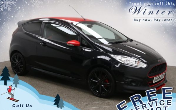 Used 2015 BLACK FORD FIESTA Hatchback 1.0 ZETEC S BLACK EDITION 3d 139 BHP (reg. 2015-09-23) for sale in Prestwich