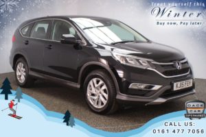 Used 2015 BLACK HONDA CR-V 4x4 1.6 I-DTEC SE NAVI 5d AUTO 158 BHP (reg. 2015-07-29) for sale in Chadderton