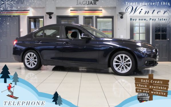 Used 2015 BLUE BMW 3 SERIES Saloon 1.5 318I SE 4d AUTO 135 BHP (reg. 2015-11-27) for sale in Cheadle