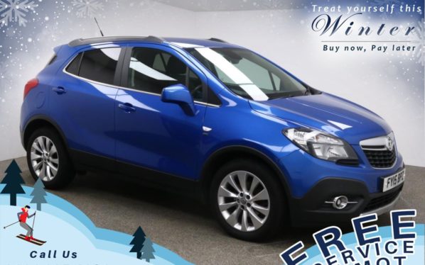 Used 2015 BLUE VAUXHALL MOKKA Hatchback 1.6 SE S/S 5d 113 BHP (reg. 2015-03-24) for sale in Prestwich