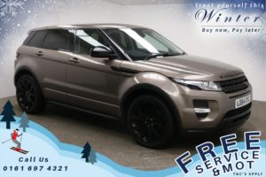 Used 2015 BROWN LAND ROVER RANGE ROVER EVOQUE 4x4 2.2 SD4 DYNAMIC 5d 190 BHP (reg. 2015-01-30) for sale in Prestwich