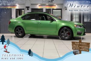 Used 2015 GREEN SKODA OCTAVIA Hatchback 2.0 VRS TSI DSG 5d 218 BHP (reg. 2015-06-23) for sale in Cheadle