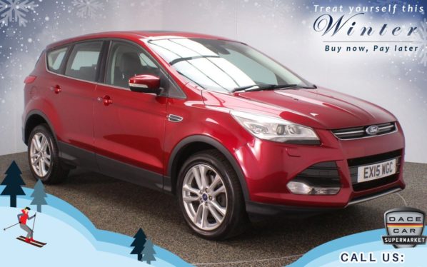 Used 2015 RED FORD KUGA Hatchback 2.0 TITANIUM X SPORT TDCI 5d 177 BHP (reg. 2015-03-01) for sale in Chadderton