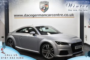 Used 2015 SILVER AUDI TT Coupe 2.0 TFSI S LINE 2DR AUTO 227 BHP (reg. 2015-06-26) for sale in Trafford