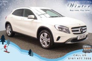 Used 2015 WHITE MERCEDES-BENZ GLA-CLASS Estate 2.1 GLA200 CDI SPORT 5d AUTO 136 BHP (reg. 2015-05-31) for sale in Chadderton