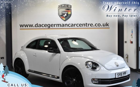 Used 2015 WHITE VOLKSWAGEN BEETLE Hatchback 1.4 SPORT TSI BLUEMOTION TECHNOLOGY 3DR 148 BHP (reg. 2015-06-30) for sale in Trafford