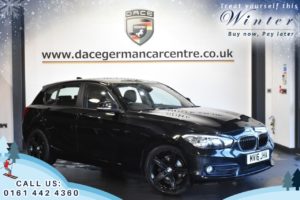 Used 2016 BLACK BMW 1 SERIES Hatchback 1.5 116D SPORT 5DR AUTO 114 BHP (reg. 2016-03-04) for sale in Trafford