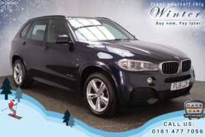 Used 2016 BLACK BMW X5 4x4 2.0 SDRIVE25D M SPORT 5d AUTO 231 BHP (reg. 2016-03-29) for sale in Chadderton