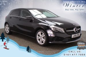 Used 2016 BLACK MERCEDES-BENZ A-CLASS Hatchback 1.5 A 180 D SPORT PREMIUM 5d AUTO 107 BHP (reg. 2016-04-30) for sale in Chadderton
