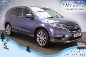 Used 2016 BLUE HONDA CR-V 4x4 1.6 I-DTEC SR 5d 118 BHP (reg. 2016-03-30) for sale in Chadderton