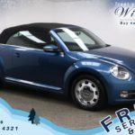 Used 2016 BLUE VOLKSWAGEN BEETLE Convertible 2.0 DESIGN TDI BLUEMOTION TECHNOLOGY 2d 148 BHP (reg. 2016-06-06) for sale in Prestwich
