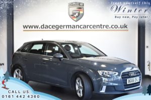 Used 2016 GREY AUDI A3 Hatchback 1.0 SPORTBACK TFSI SPORT 5DR 114 BHP (reg. 2016-09-24) for sale in Trafford