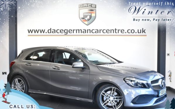 Used 2016 GREY MERCEDES-BENZ A-CLASS Hatchback 2.1 A 220 D AMG LINE PREMIUM 5DR AUTO 174 BHP (reg. 2016-01-15) for sale in Trafford