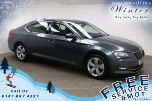 Used 2016 GREY SKODA SUPERB Hatchback 1.4 SE TSI DSG 5d AUTO 148 BHP (reg. 2016-06-10) for sale in Prestwich