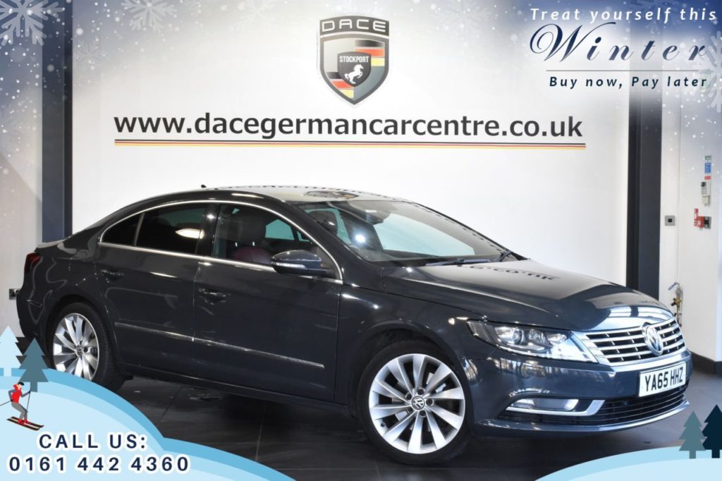 Used 2016 GREY VOLKSWAGEN CC Coupe 2.0 GT TDI BLUEMOTION TECHNOLOGY 4d 148 BHP (reg. 2016-01-29) for sale in Trafford
