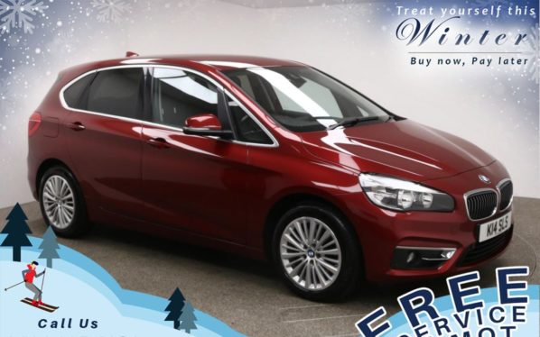 Used 2016 RED BMW 2 SERIES ACTIVE TOURER MPV 1.5 218I LUXURY ACTIVE TOURER 5d 134 BHP (reg. 2016-02-27) for sale in Prestwich