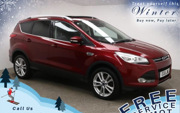 Used 2016 RED FORD KUGA Hatchback 2.0 TITANIUM X SPORT TDCI 5d 177 BHP (reg. 2016-07-31) for sale in Prestwich