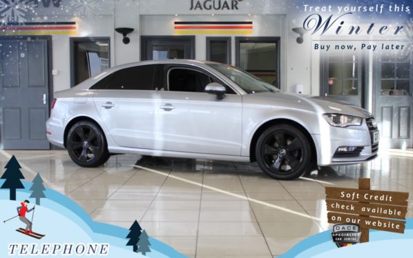 Used 2016 SILVER AUDI A3 Saloon 1.6 TDI S LINE NAV 4d 109 BHP (reg. 2016-06-15) for sale in Cheadle