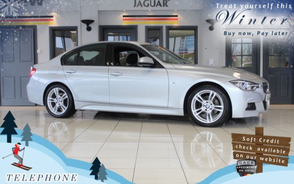Used 2016 SILVER BMW 3 SERIES Saloon 2.0 320I M SPORT 4d AUTO 181 BHP (reg. 2016-06-13) for sale in Cheadle