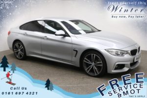 Used 2016 SILVER BMW 4 SERIES GRAN COUPE Coupe 3.0 435D XDRIVE M SPORT GRAN COUPE 4d AUTO 309 BHP (reg. 2016-09-01) for sale in Prestwich