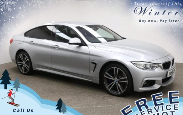 Used 2016 SILVER BMW 4 SERIES GRAN COUPE Coupe 3.0 435D XDRIVE M SPORT GRAN COUPE 4d AUTO 309 BHP (reg. 2016-09-01) for sale in Prestwich