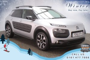 Used 2016 SILVER CITROEN C4 CACTUS Hatchback 1.6 BLUEHDI FLAIR 5d 98 BHP (reg. 2016-05-26) for sale in Chadderton