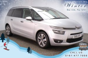 Used 2016 SILVER CITROEN C4 GRAND PICASSO MPV 1.6 BLUEHDI EXCLUSIVE PLUS 5d AUTO 118 BHP (reg. 2016-03-31) for sale in Dace Auction