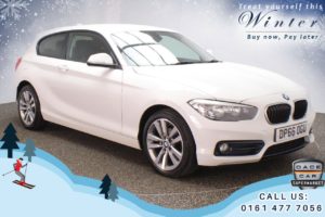 Used 2016 WHITE BMW 1 SERIES Hatchback 1.5 116D SPORT 3d 114 BHP (reg. 2016-12-15) for sale in Chadderton
