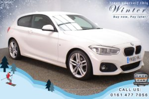 Used 2016 WHITE BMW 1 SERIES Hatchback 2.0 118D M SPORT 3d 147 BHP (reg. 2016-12-19) for sale in Chadderton
