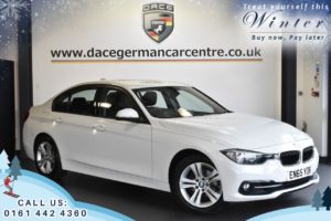 Used 2016 WHITE BMW 3 SERIES Saloon 2.0 320I SPORT 4DR AUTO 181 BHP (reg. 2016-01-29) for sale in Trafford