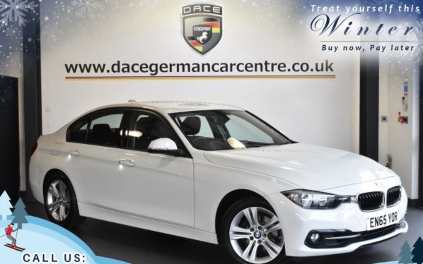 Used 2016 WHITE BMW 3 SERIES Saloon 2.0 320I SPORT 4DR AUTO 181 BHP (reg. 2016-01-29) for sale in Trafford