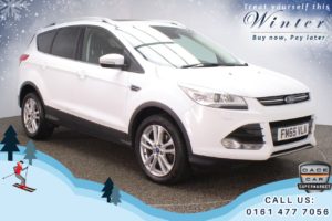 Used 2016 WHITE FORD KUGA Hatchback 2.0 TITANIUM X SPORT TDCI 5d 177 BHP (reg. 2016-02-03) for sale in Chadderton