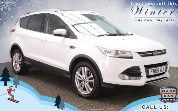 Used 2016 WHITE FORD KUGA Hatchback 2.0 TITANIUM X SPORT TDCI 5d 177 BHP (reg. 2016-02-03) for sale in Chadderton
