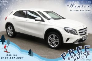 Used 2016 WHITE MERCEDES-BENZ GLA-CLASS Hatchback 2.1 GLA 200 D SPORT PREMIUM 5d 134 BHP (reg. 2016-03-07) for sale in Prestwich