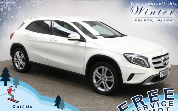 Used 2016 WHITE MERCEDES-BENZ GLA-CLASS Hatchback 2.1 GLA 200 D SPORT PREMIUM 5d 134 BHP (reg. 2016-03-07) for sale in Prestwich