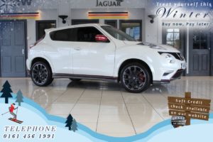 Used 2016 WHITE NISSAN JUKE Hatchback 1.6 NISMO RS DIG-T 5d 215 BHP (reg. 2016-07-21) for sale in Cheadle