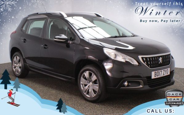 Used 2017 BLACK PEUGEOT 2008 Hatchback 1.6 BLUE HDI ACTIVE 5d 100 BHP (reg. 2017-04-28) for sale in Chadderton