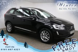 Used 2017 BLACK VOLVO XC60 Estate 2.4 D4 SE LUX NAV AWD 5d AUTO 187 BHP (reg. 2017-05-05) for sale in Prestwich