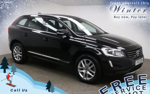 Used 2017 BLACK VOLVO XC60 Estate 2.4 D4 SE LUX NAV AWD 5d AUTO 187 BHP (reg. 2017-05-05) for sale in Prestwich