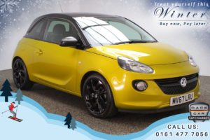 Used 2017 GOLD VAUXHALL ADAM Hatchback 1.2 ENERGISED 3d 69 BHP (reg. 2017-09-04) for sale in Chadderton