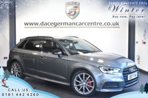 Used 2017 GREY AUDI A3 Hatchback 1.6 TDI BLACK EDITION 5DR 114 BHP (reg. 2017-04-28) for sale in Trafford