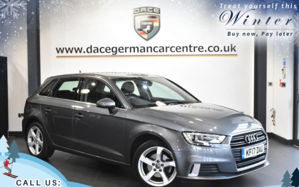 Used 2017 GREY AUDI A3 Hatchback 2.0 TDI SPORT 5d 148 BHP (reg. 2017-07-28) for sale in Trafford