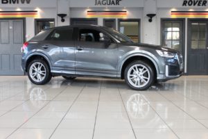 Used 2017 GREY AUDI Q2 Estate 1.4 TFSI S LINE 5d 148 BHP (reg. 2017-03-06) for sale in Cheadle